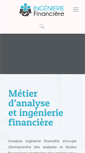 Mobile Screenshot of ingenierie-financiere.fr